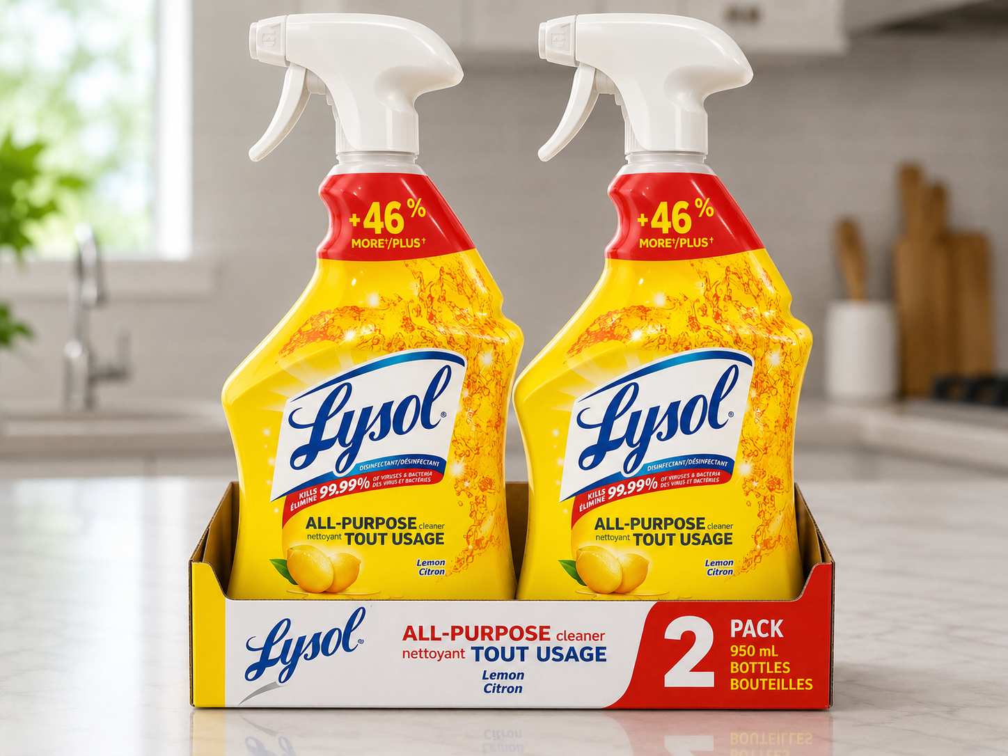Lysol All-Purpose Cleaner Lemon / 2 - Pack