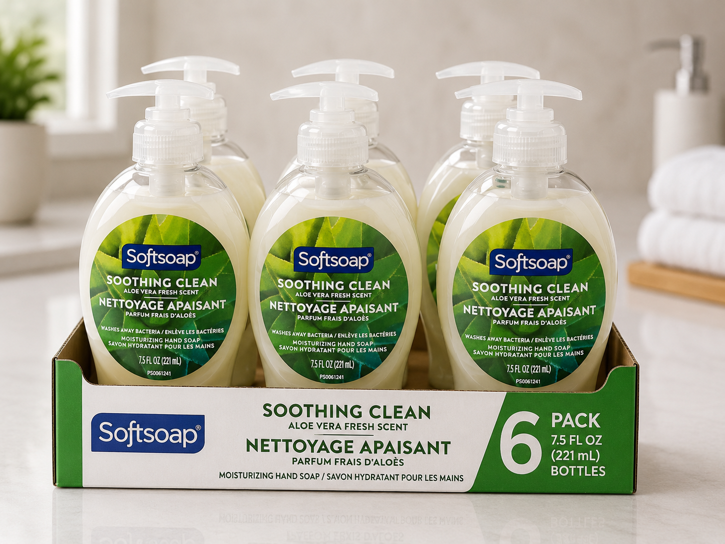 Softsoap Soothing Clean Aloe Vera Fresh Scent